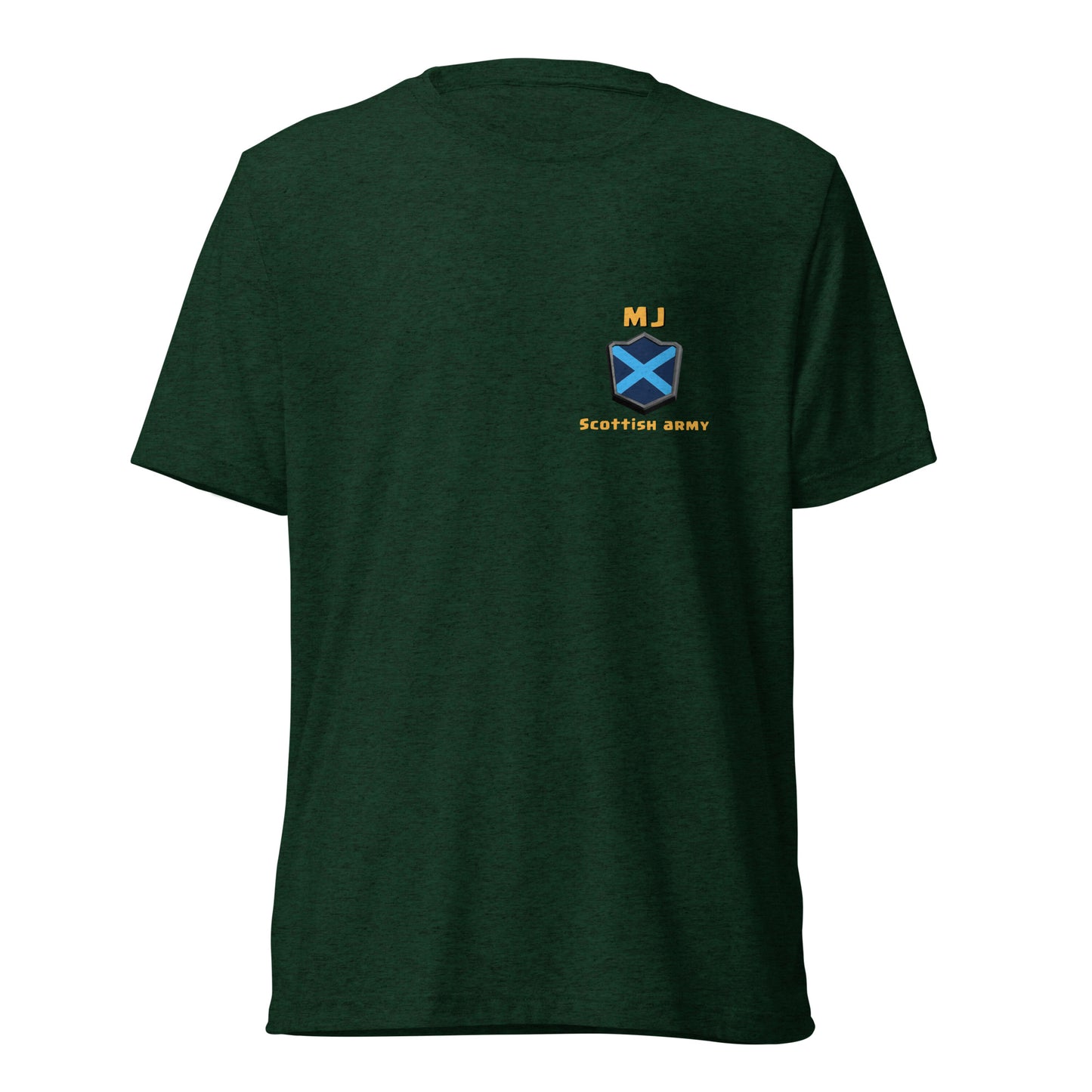 Scottish Army Tri-Blend Tshirt - Unisex