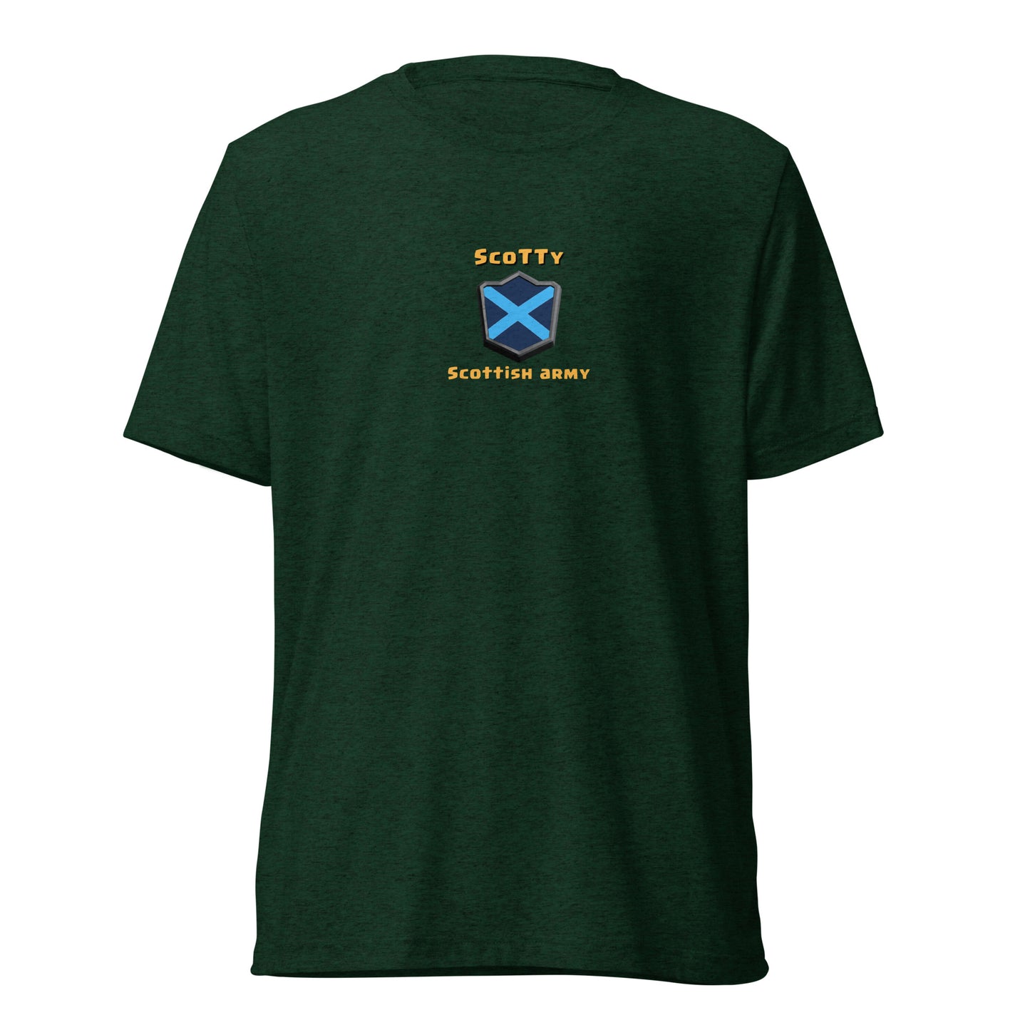 Scottish Army Tri-Blend Tshirt - Unisex