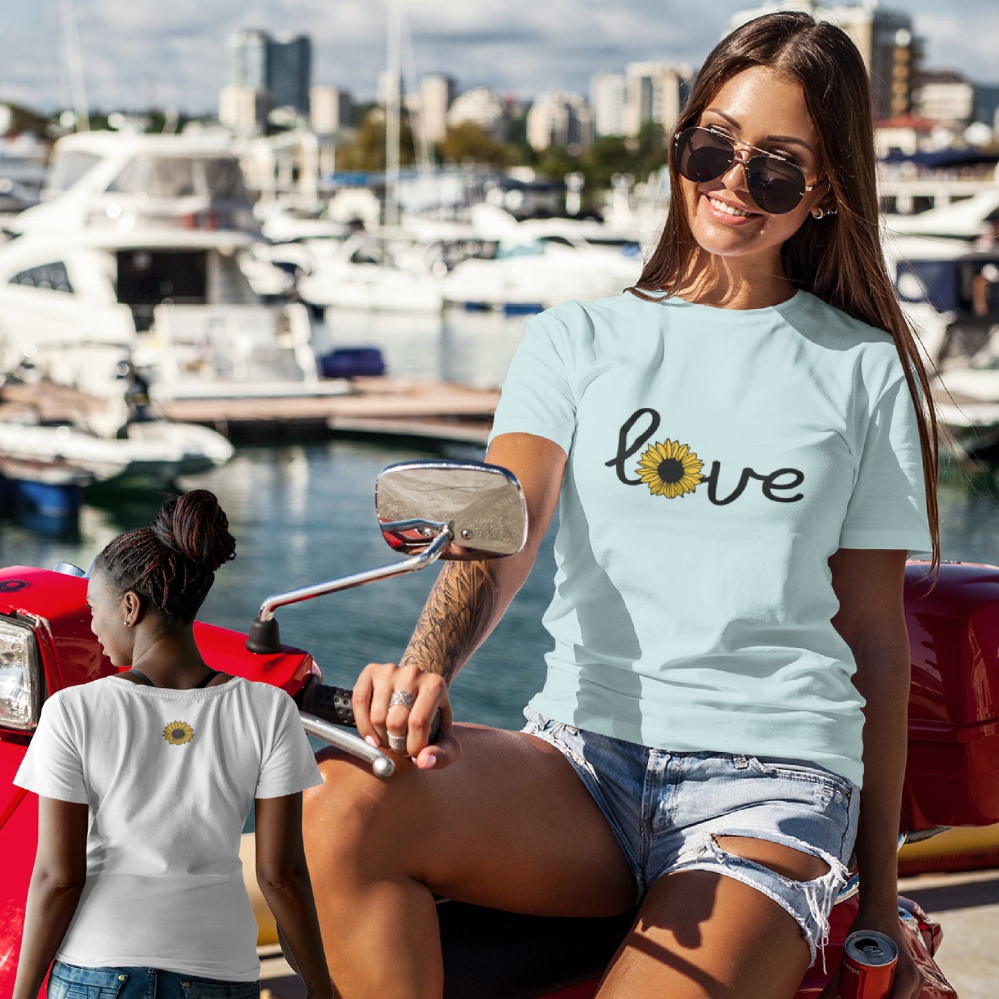Love TShirt - Unisex - Sunflower