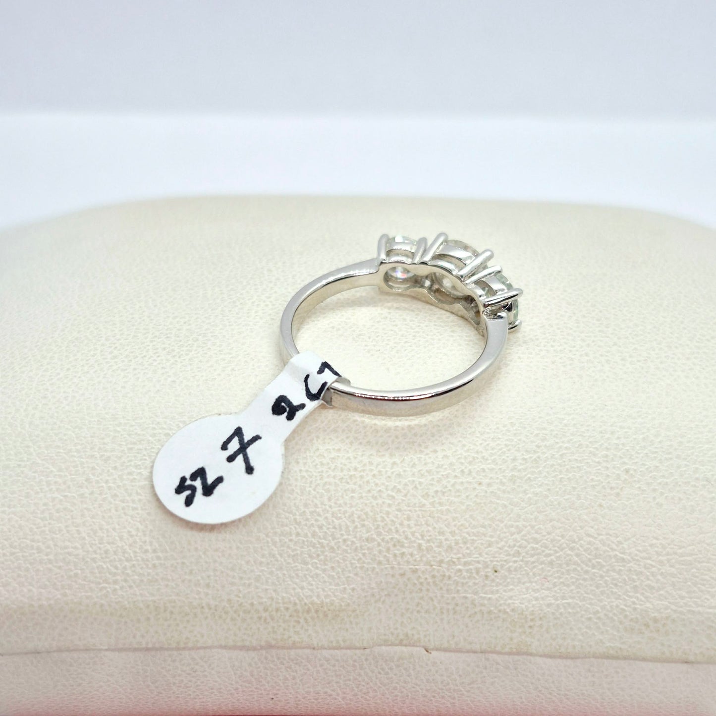 2ct Moissanite Diamond Ring in Sterling Silver (Copy)