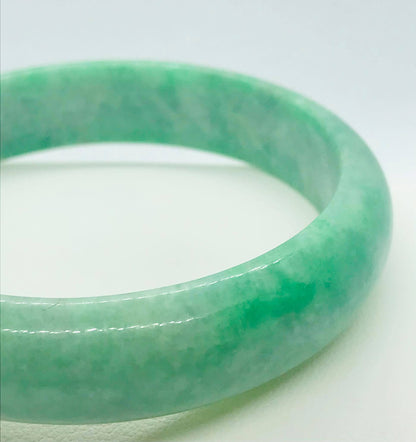 Natural Burmese Jade Bangle Bracelet