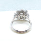 18K White Gold Diamond 0,29ct VS1 Ring Made in Belgium Pre-Loved