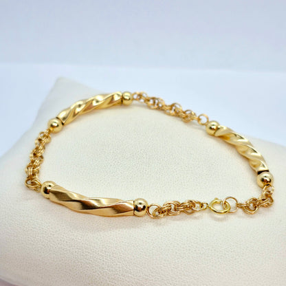 10K Solid Gold Bracelet