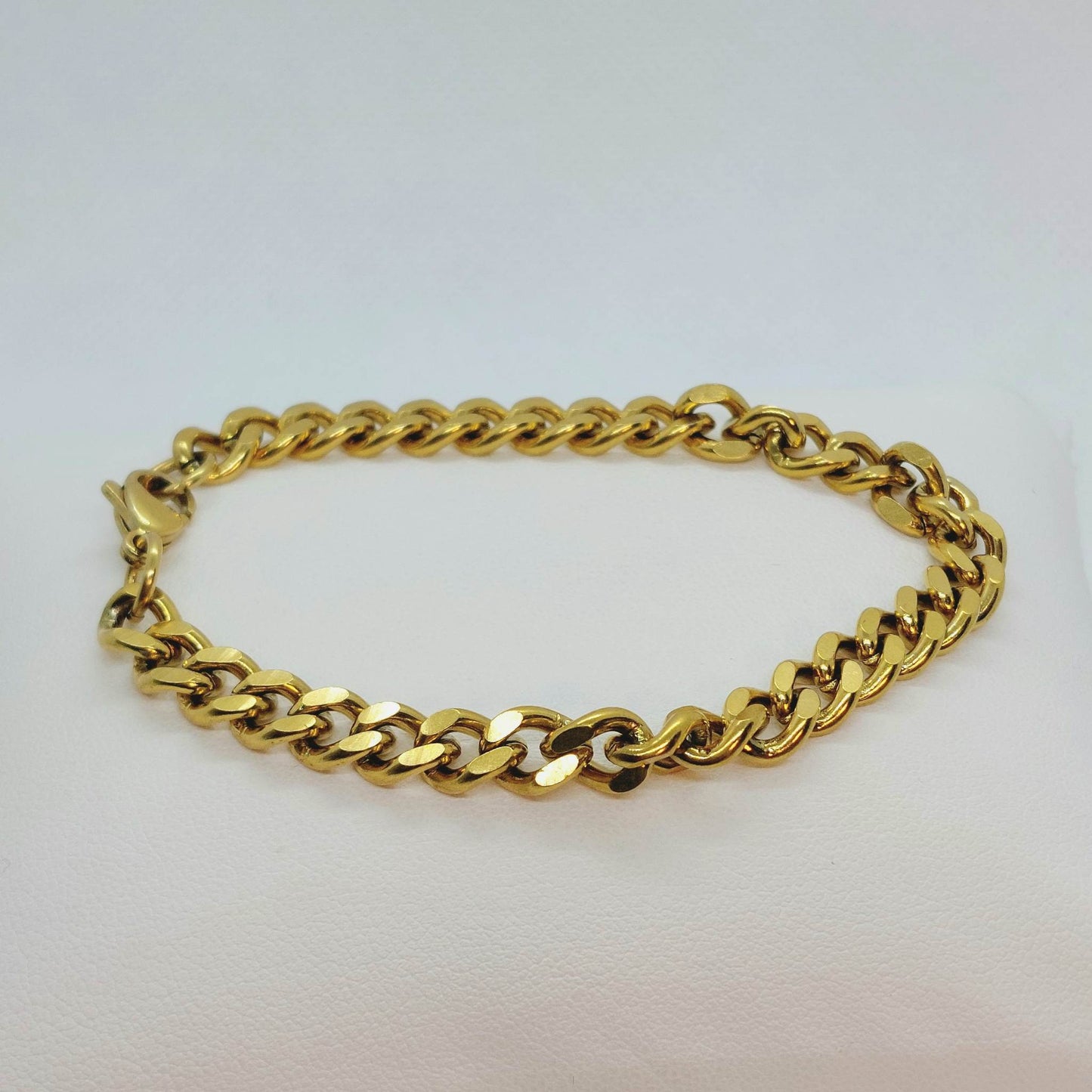 Stainless Steel Bracelet Gold Plated