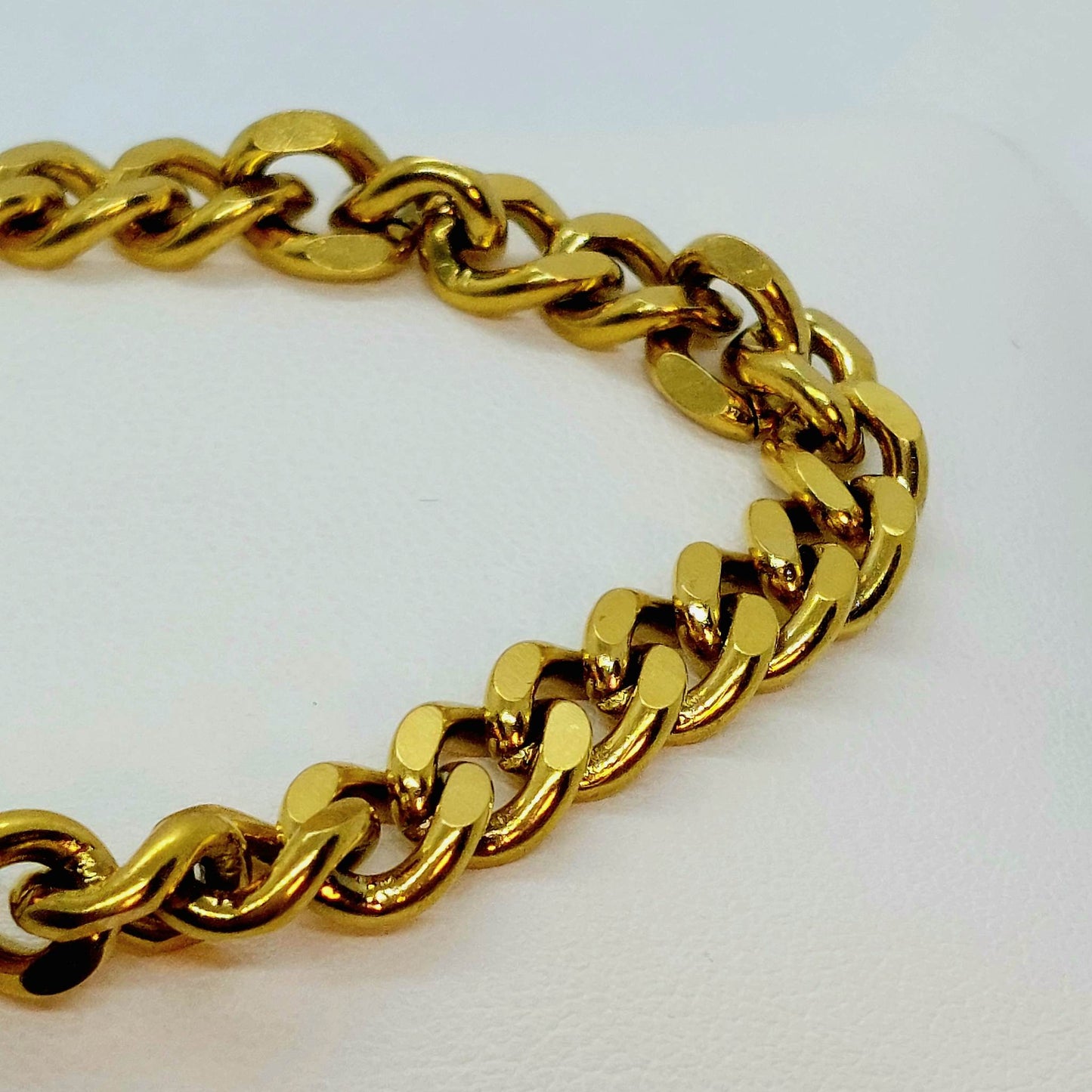 Stainless Steel Bracelet Gold Plated