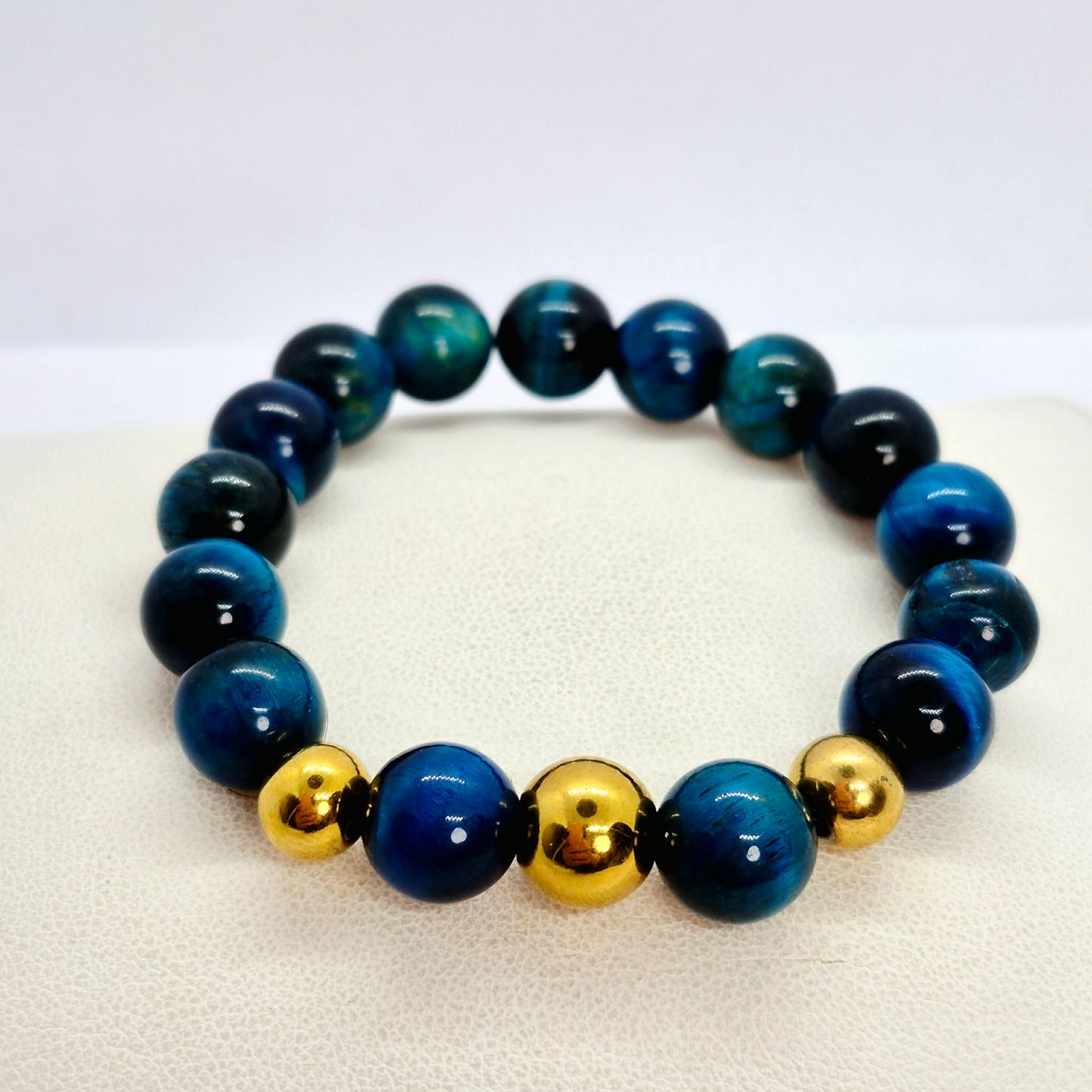 Tiger Eye Bracelet Collection in 10mm Stones