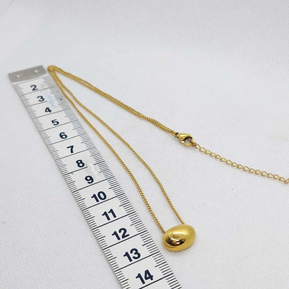 Pendulant Pendant with Stainless Steel Chain Necklace