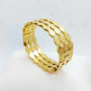 Bangle Bracelet in Gold Plated Stainless Steel