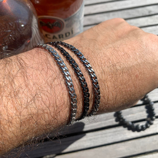 Stainless Steel Chain Bracelet for Men