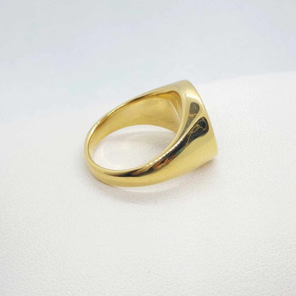 Tree of Life Ring in Gold Plated Stainless Steel