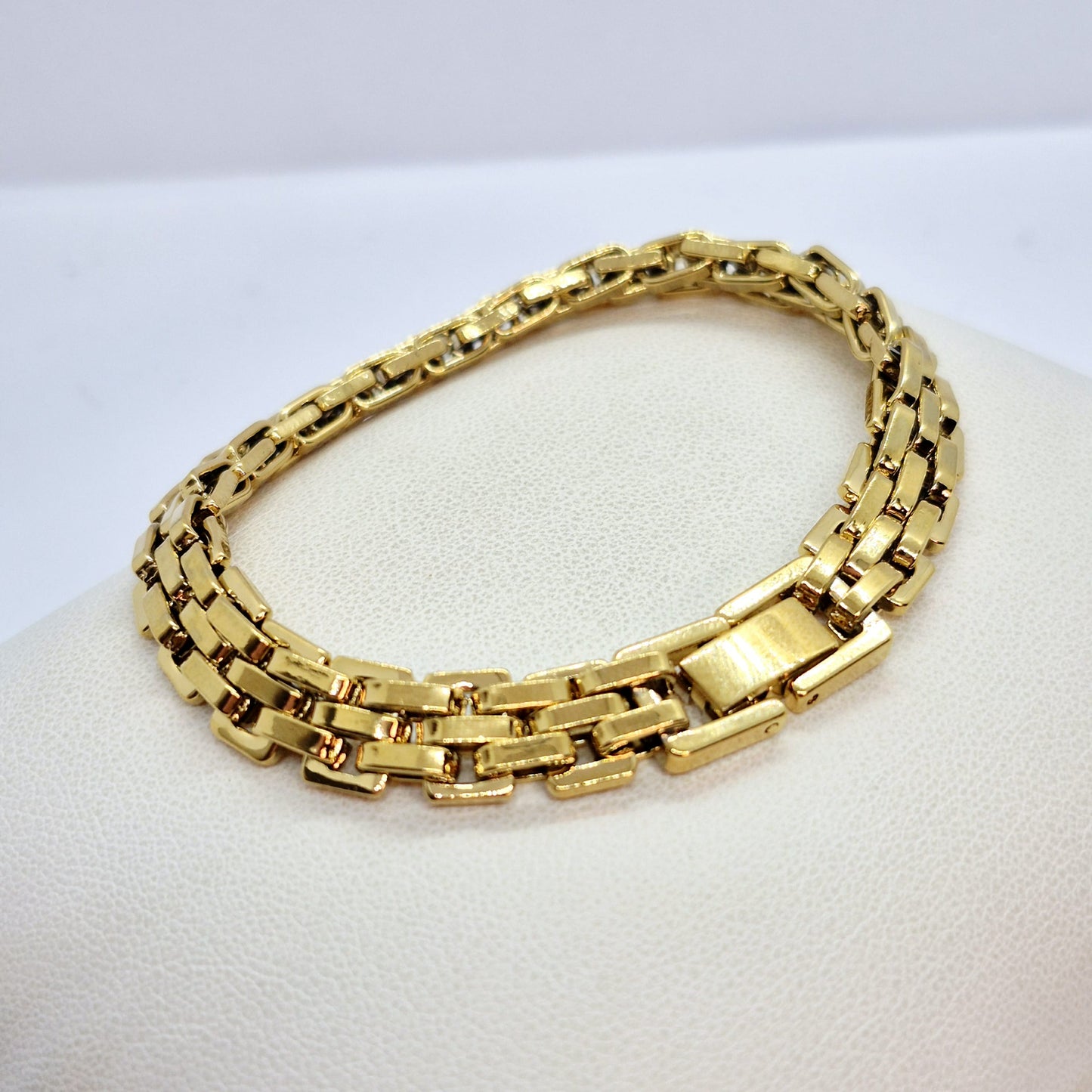 Stainless Steel Bracelet Gold Plated