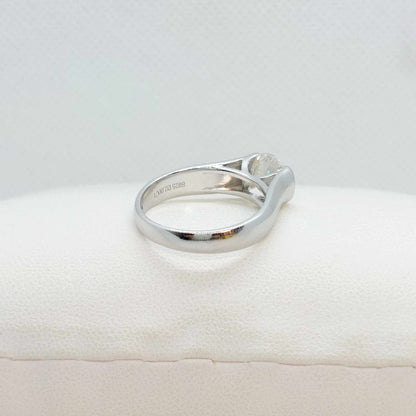 Moissanite 2ct Diamond Ring in Sterling Silver