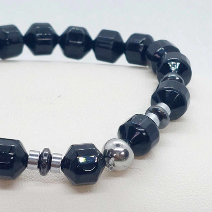 Natural Onyx Bracelet in 10mm Stones