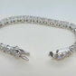 Moissanite Bracelet with stones of 0,5ct in Sterling Silver