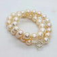 Natural 10-13mm Pink Pearl Choker Necklace 16inches