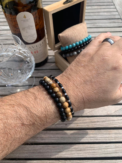 Natural Stone Bracelet MIX 'n MATCH for Men