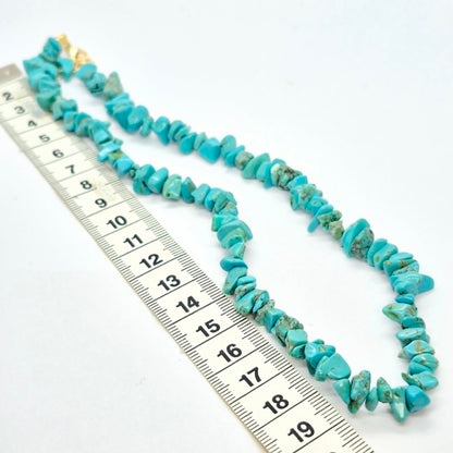 Natural Irregular Size Turquoise Set