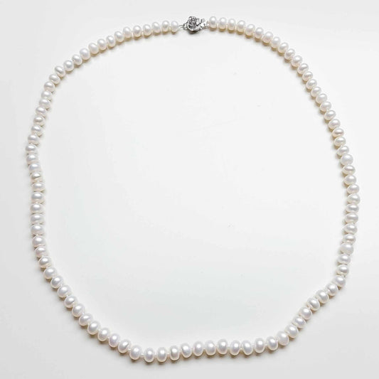 Natural Freshwater Pearl Necklace 24 inches