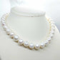 Natural 10-12mm Pearl Choker Necklace 16inches