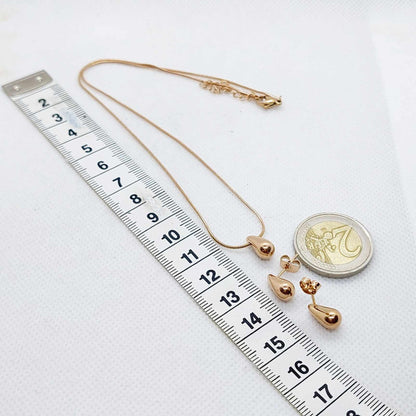 Mini Set in Stainless Steel Rose Gold Plated