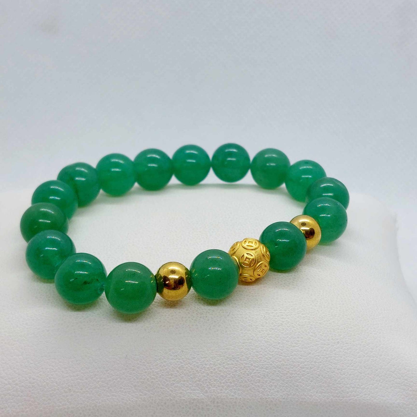 Natural Aventurine Bracelet in 1Omm Stones