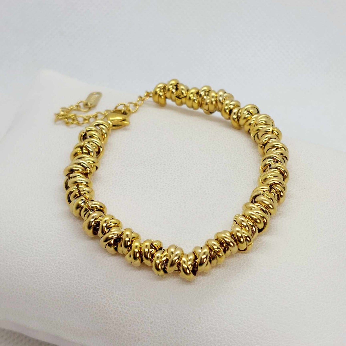 Stainless Steel Bracelet Gold Plated