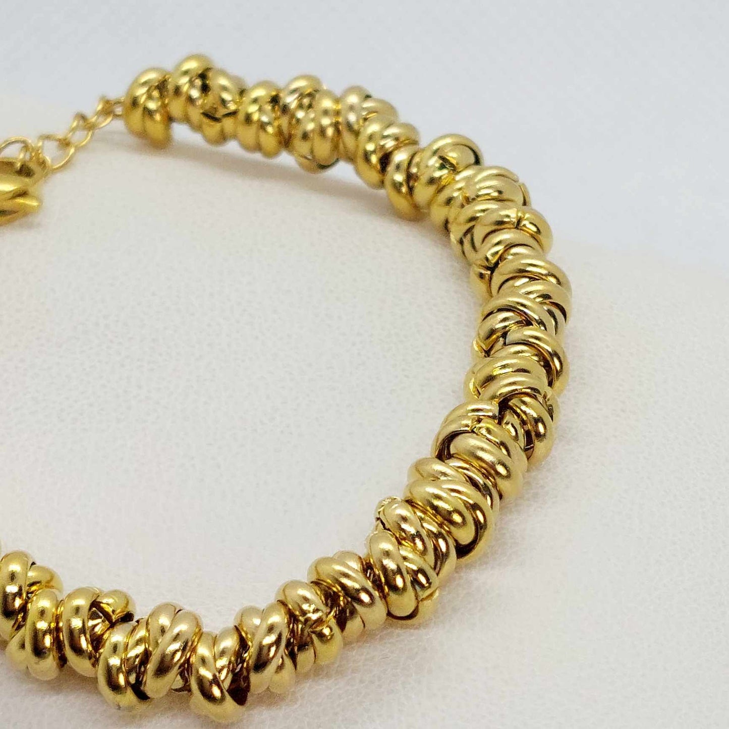 Stainless Steel Bracelet Gold Plated