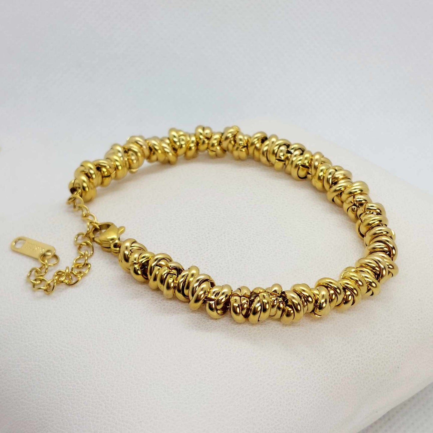 Stainless Steel Bracelet Gold Plated