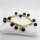Natural Black Tourmaline Bracelet in 1Omm Stones