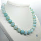 Natural Burmese Jade Choker Necklace in 12mm Stones