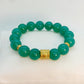 Natural Green Aventurine Bracelet in 12mm Stones