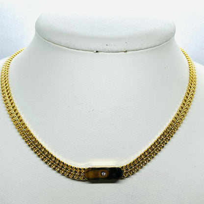 Necklace Chain in Gold Plated Stainless Steel