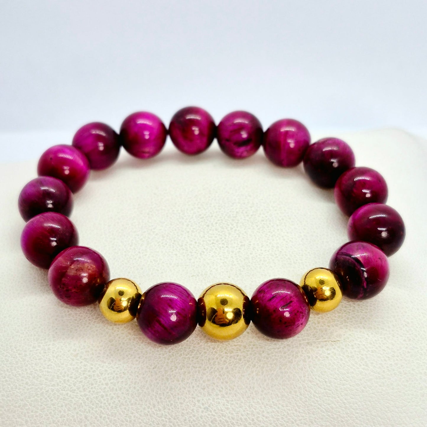 Tiger Eye Bracelet Collection in 10mm Stones