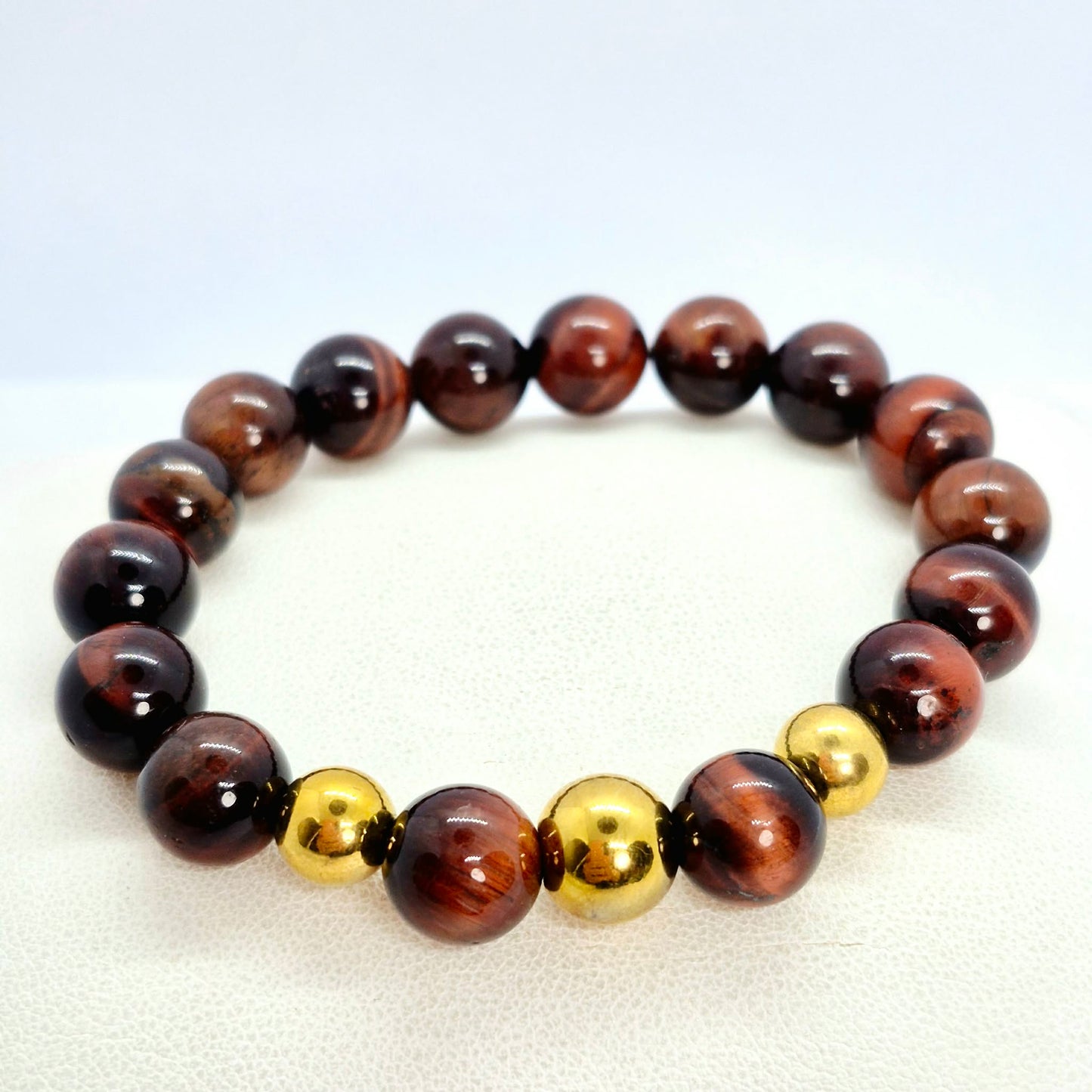 Tiger Eye Bracelet Collection in 10mm Stones