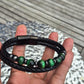 Tiger Eye and Leather Bracelets for Men