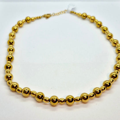 Necklace in Gold Plated Stainless steel