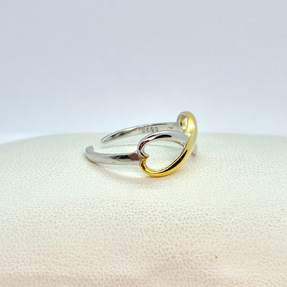 Infinity Ring in 925 Sterling Silver Resizeable