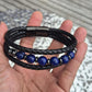 Tiger Eye and Leather Bracelets for Men