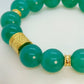 Natural Green Aventurine Bracelet in 12mm Stones