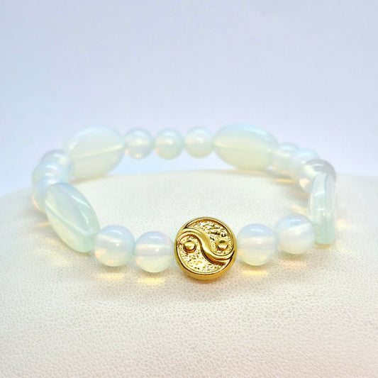 Natural Opal Bracelet in Mixed Stones