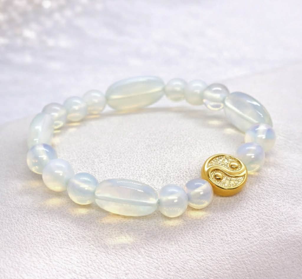 Natuurlijke Opaal Armband in Gemengde Stenen