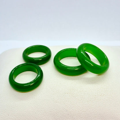 Natural Hetian Jade Ring