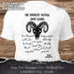 Aries Star Sign Personality Traits TShirt and Hoodie for Men and Women