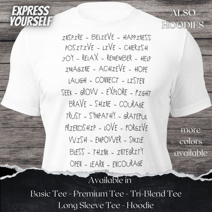 Inspiration TShirt and Hoodie is a Creative Graphic design for Men and Women