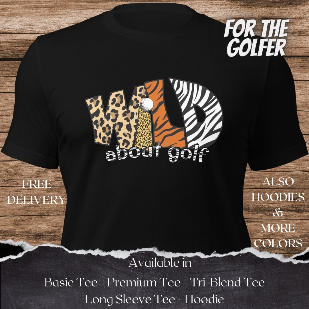 Think Winning Thoughts Golf TShirt and Hoodie is a Creative Golf Graphic design for Men and Women