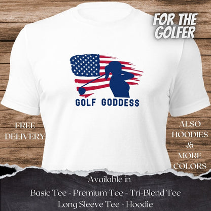 Queen of the Green Golf TShirt and Hoodie is a Creative Golf Graphic design for Women