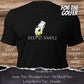 Oscar Bravo Golf TShirt and Hoodie is a Creative Golf Graphic design for Men and Women