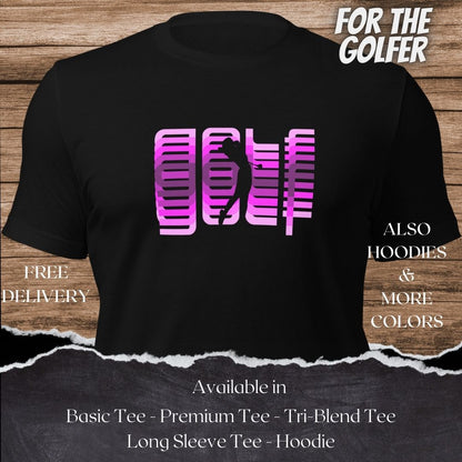 Golf TShirt and Hoodie is a Creative Golf Graphic design for Women