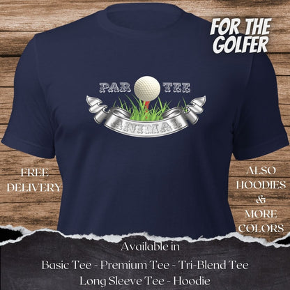PAR TEE Animal Golf TShirt and Hoodie is a Creative Golf Graphic design for Men and Women