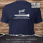 Live, Laugh and Golf TShirt and Hoodie is a Creative Golf Graphic design for Men and Women